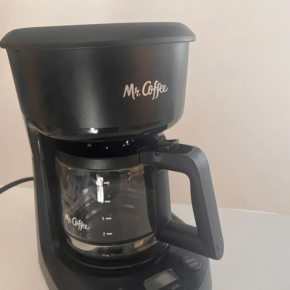 Mr Coffee/Mini Brew Programmable 5 Cup Drip Coffee Maker Brewer #BVMC-PCO5BL4